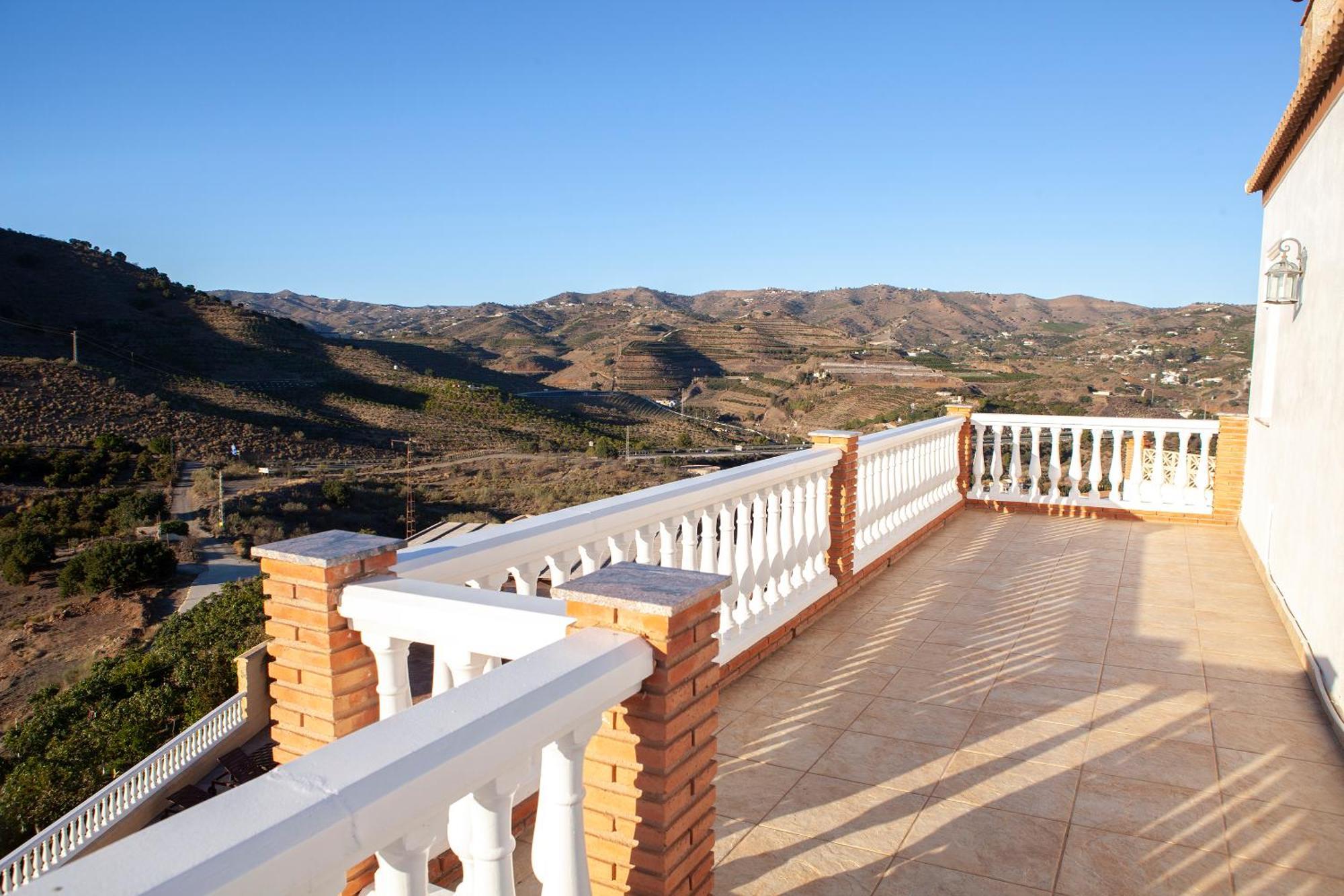 Villa El Palomar Azul With Pool And Sea View Benajarafe Esterno foto